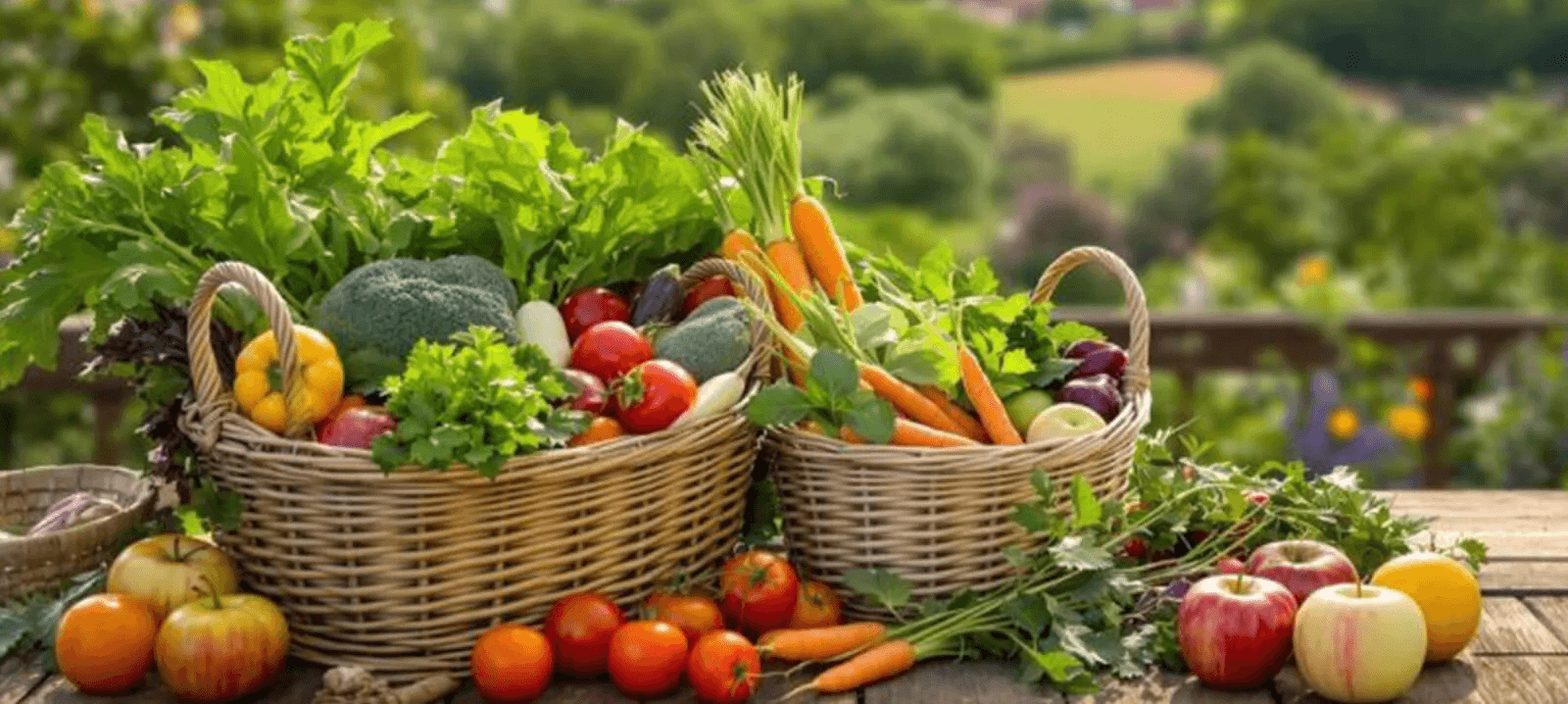 Panier de fruits et légumes livrés à domicile